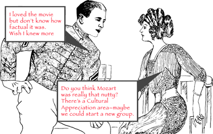 Conversation about Mozart